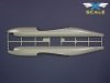 X-Scale 144008 B707-124 Long Range Narrow Body Airliner Continental 1/144